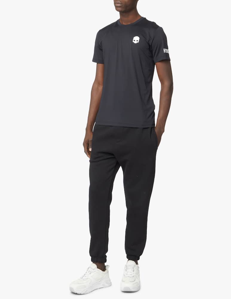 rinascente Hydrogen Padel lion tatoo t-shirt - black