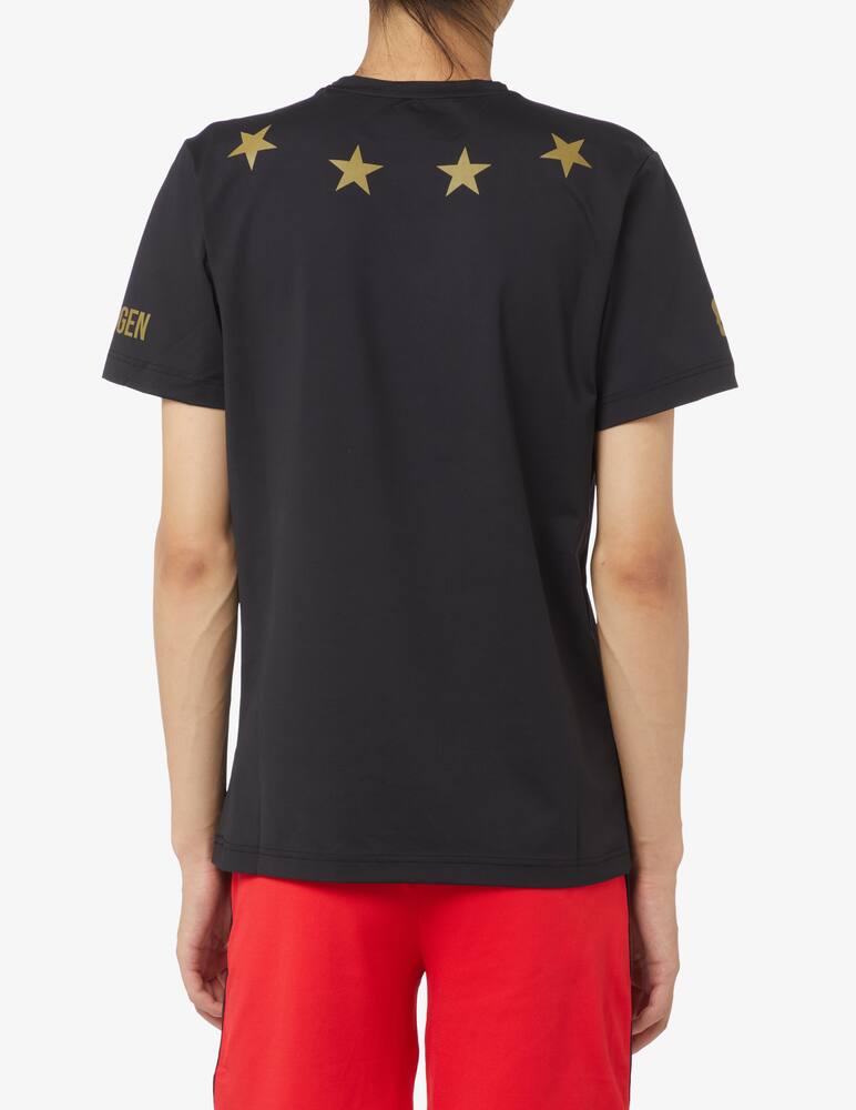 rinascente Hydrogen Maglietta star - Nero