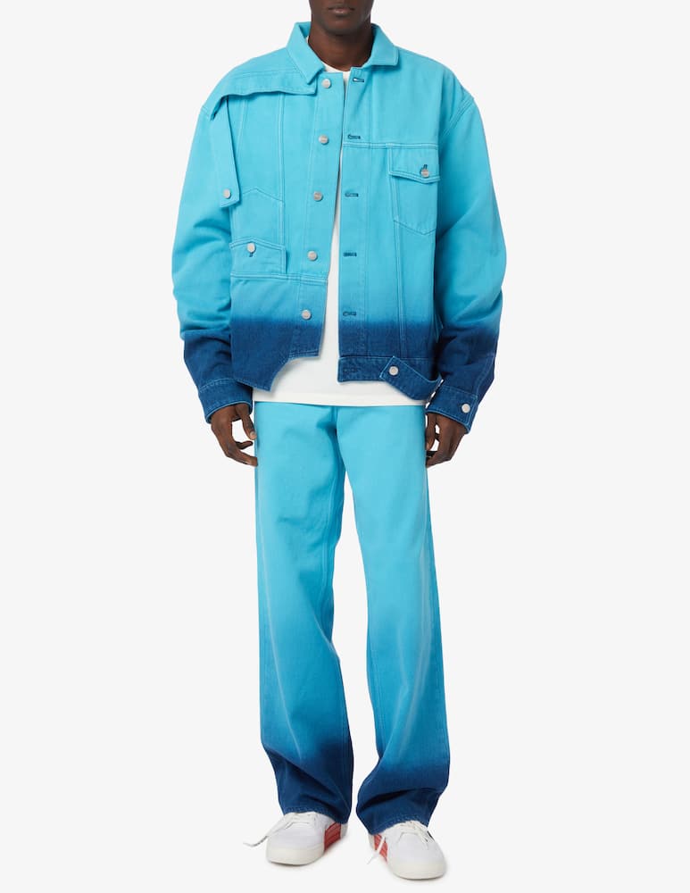 rinascente Botter Giacca di jeans upside down - Blu