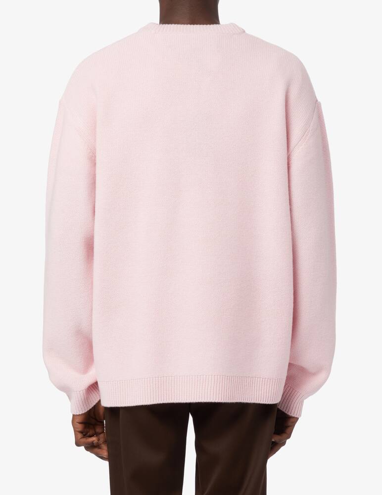 rinascente Botter Knitted cashmere blend sweater dolphin - Pink