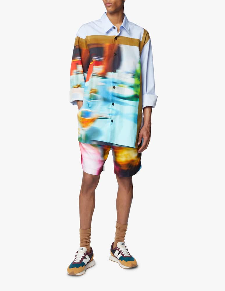 Dries Van Noten Pantaloni corti piperi - multicolor - immagine 1 Dries Van Noten Pantaloni corti piperi - multicolor - immagine 1