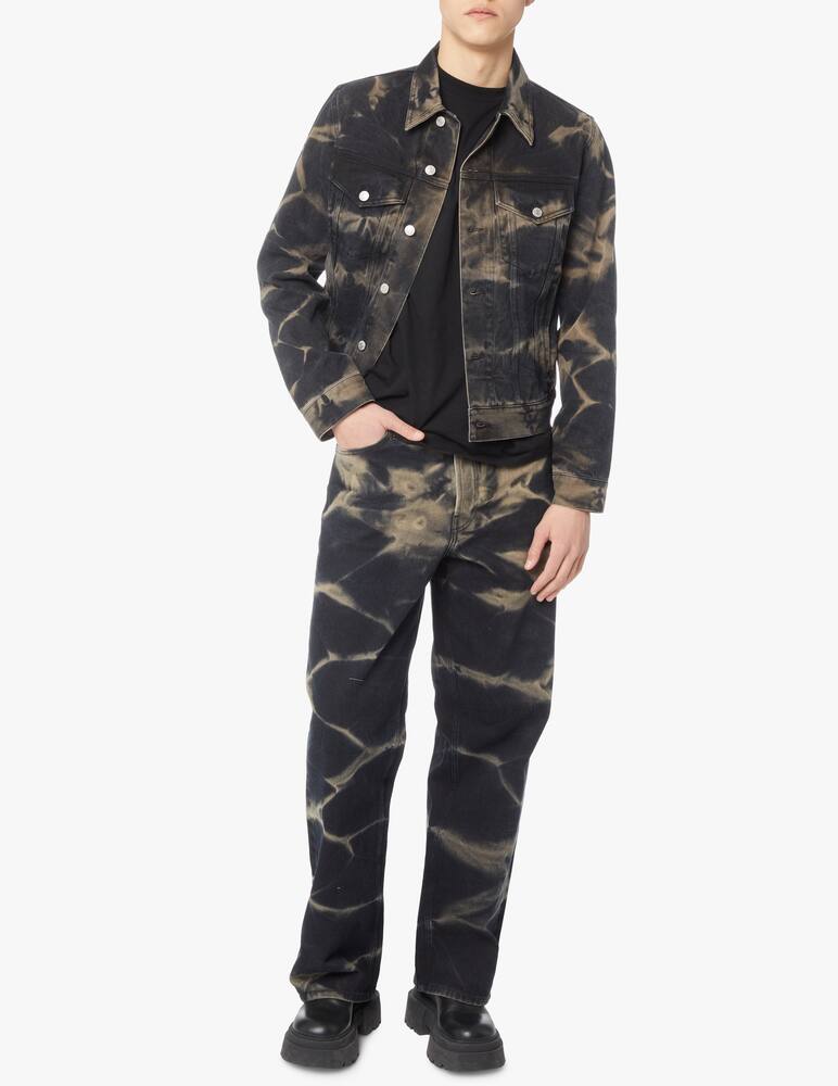 rinascente Dries Van Noten Virthe tye dye jacket - black