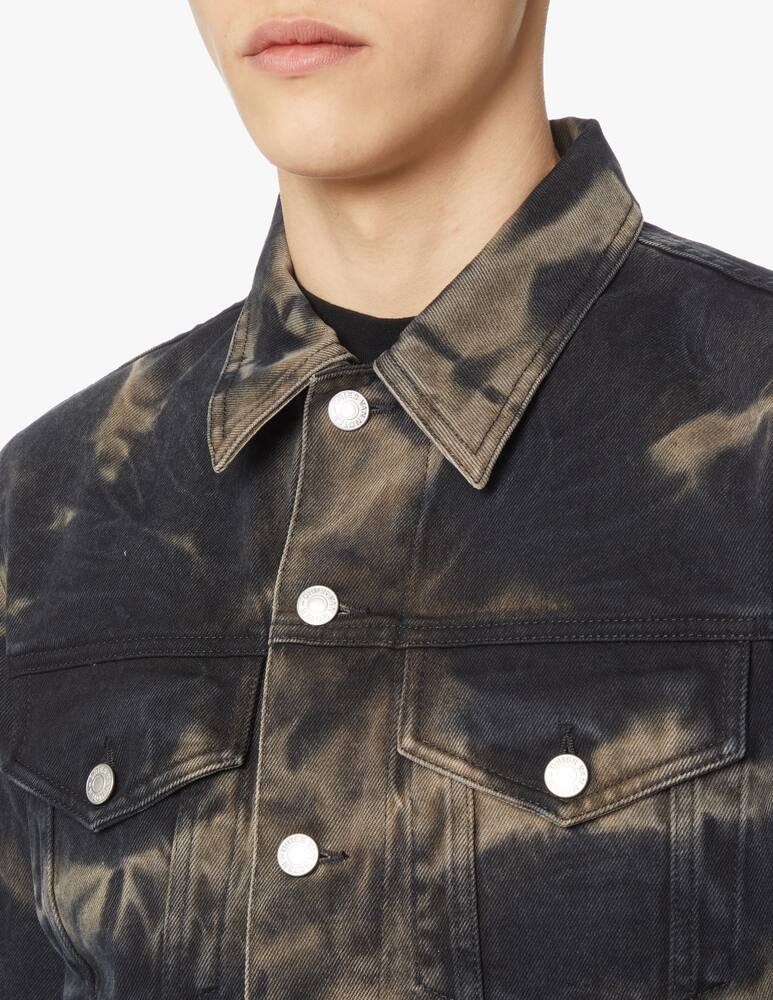 rinascente Dries Van Noten Virthe tye dye jacket - black