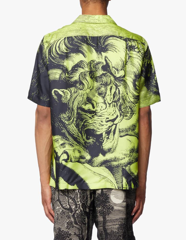 rinascente Dries Van Noten Camicia manica corta con stampa - giallo