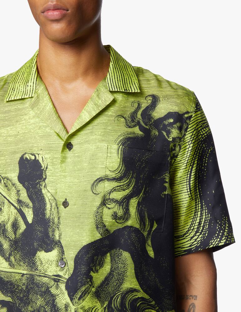 rinascente Dries Van Noten Camicia manica corta con stampa - giallo