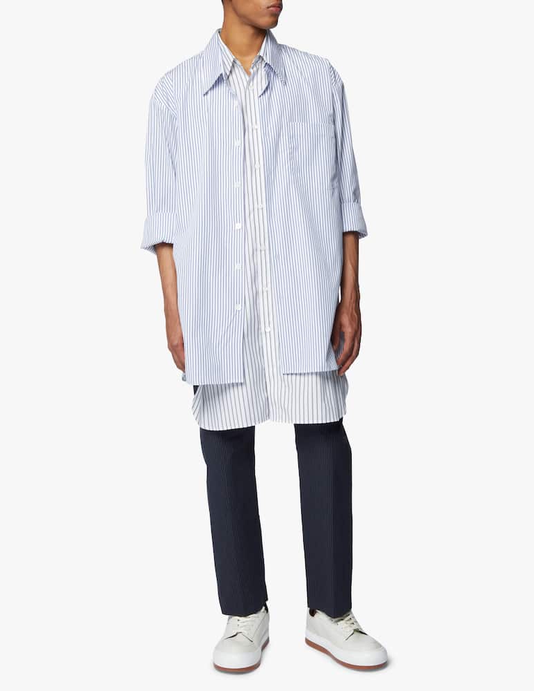 rinascente Dries Van Noten Camicia chambers - blu