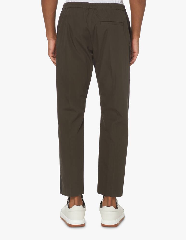 rinascente Dries Van Noten Parkino tape pant - olive