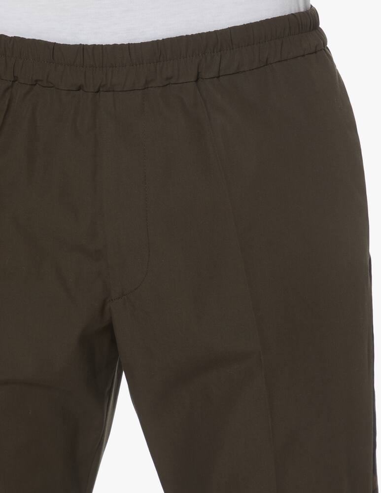rinascente Dries Van Noten Parkino tape pant - olive