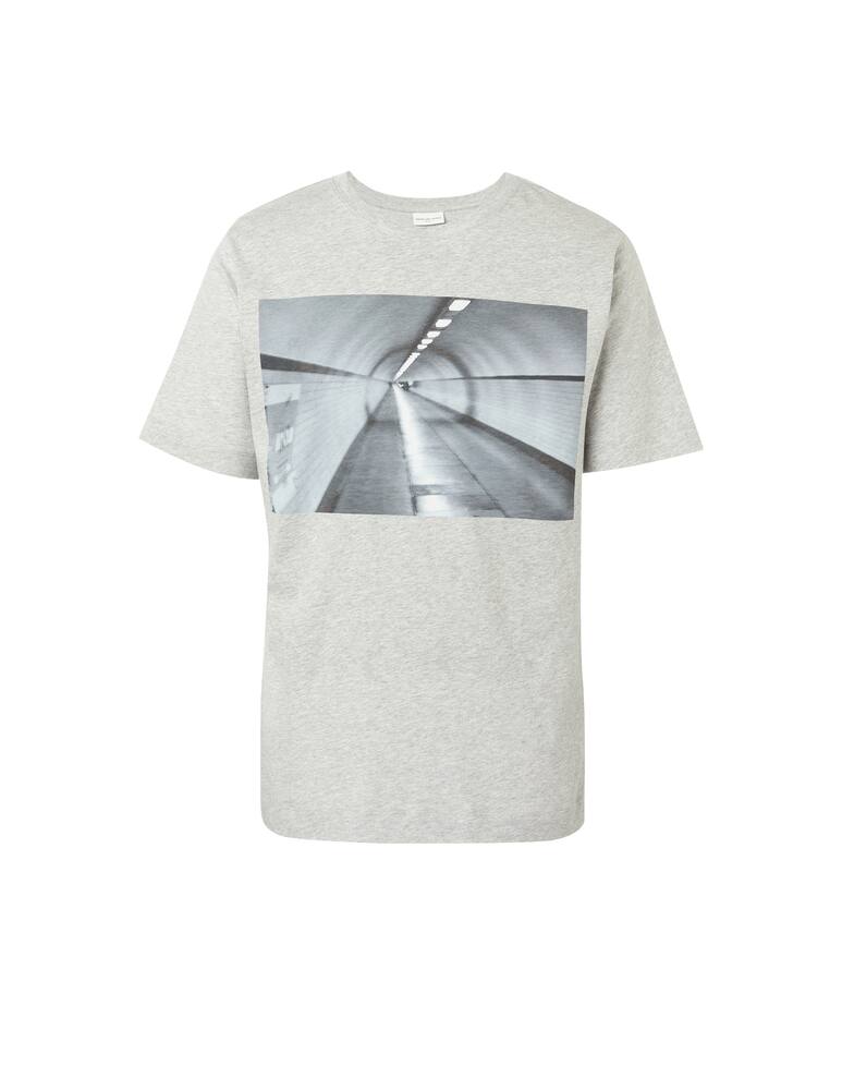 rinascente Dries Van Noten Maglietta manica corta stampa tunnel - grigio