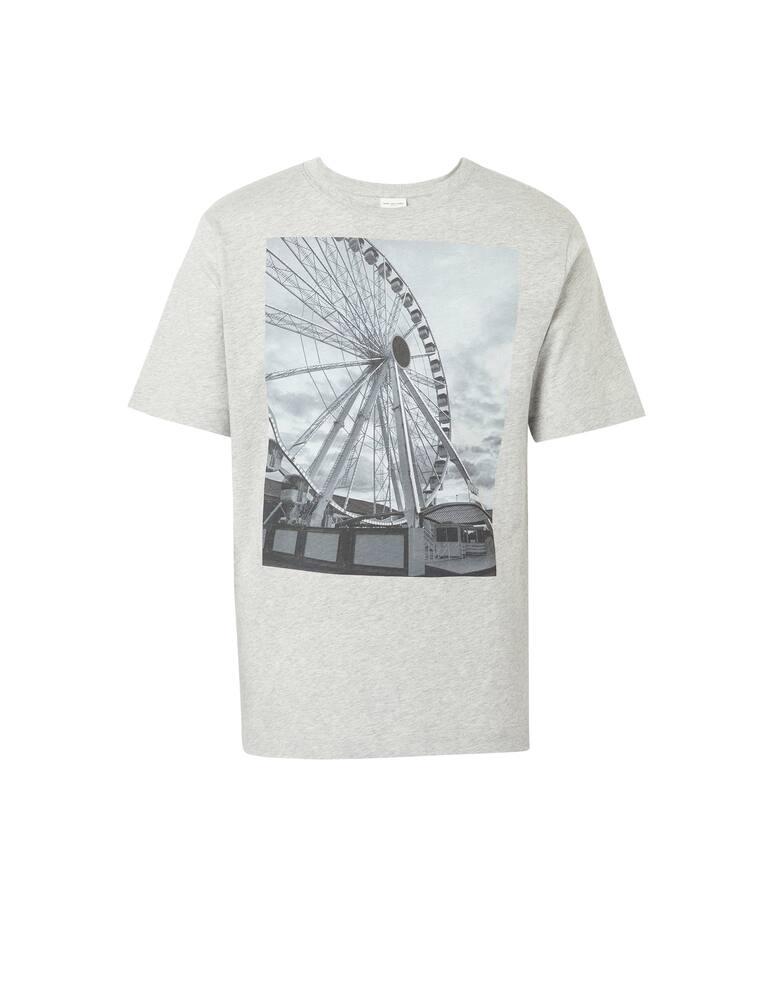 rinascente Dries Van Noten Wheel print t-shirt - grey
