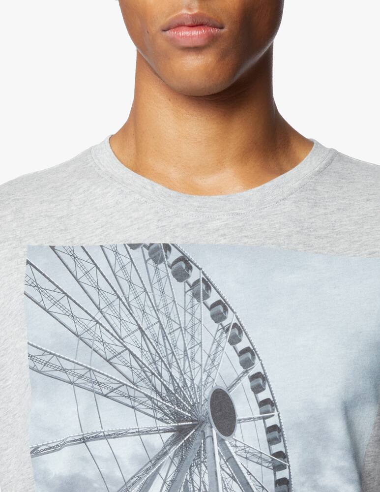 rinascente Dries Van Noten Wheel print t-shirt - grey