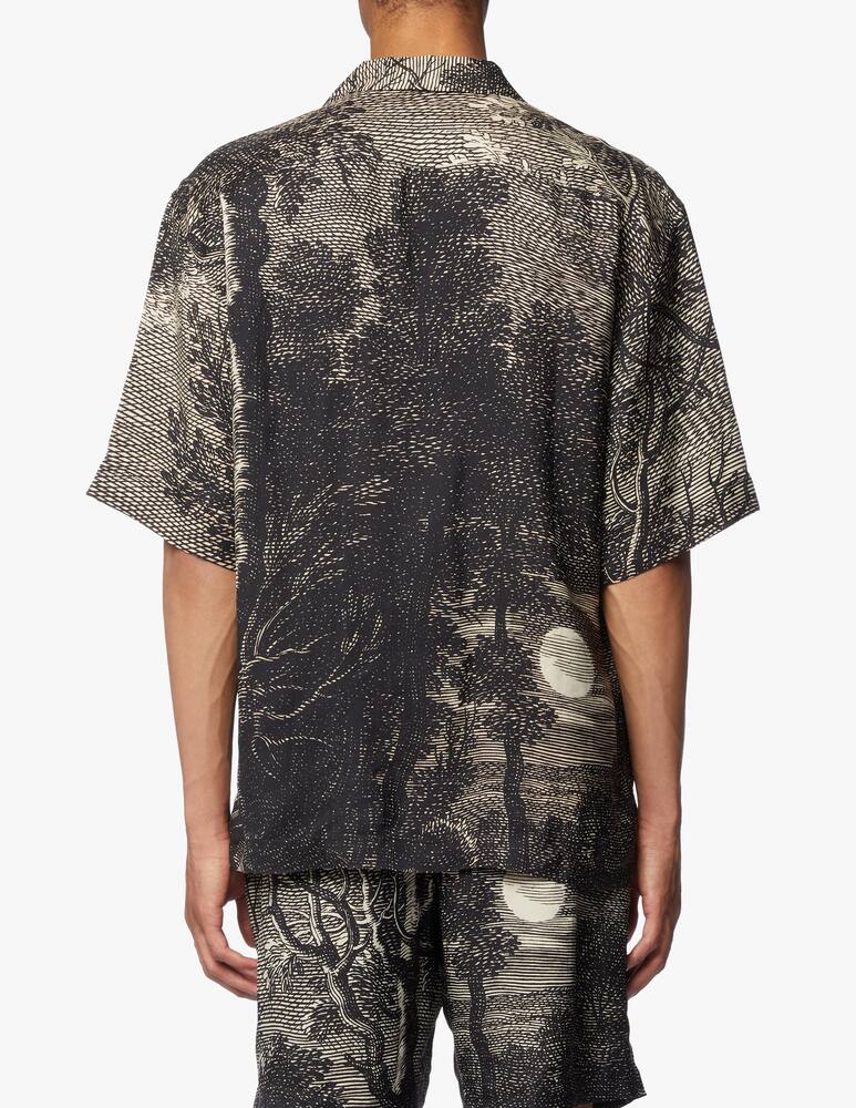 rinascente Dries Van Noten Short sleeve print shirt - beige