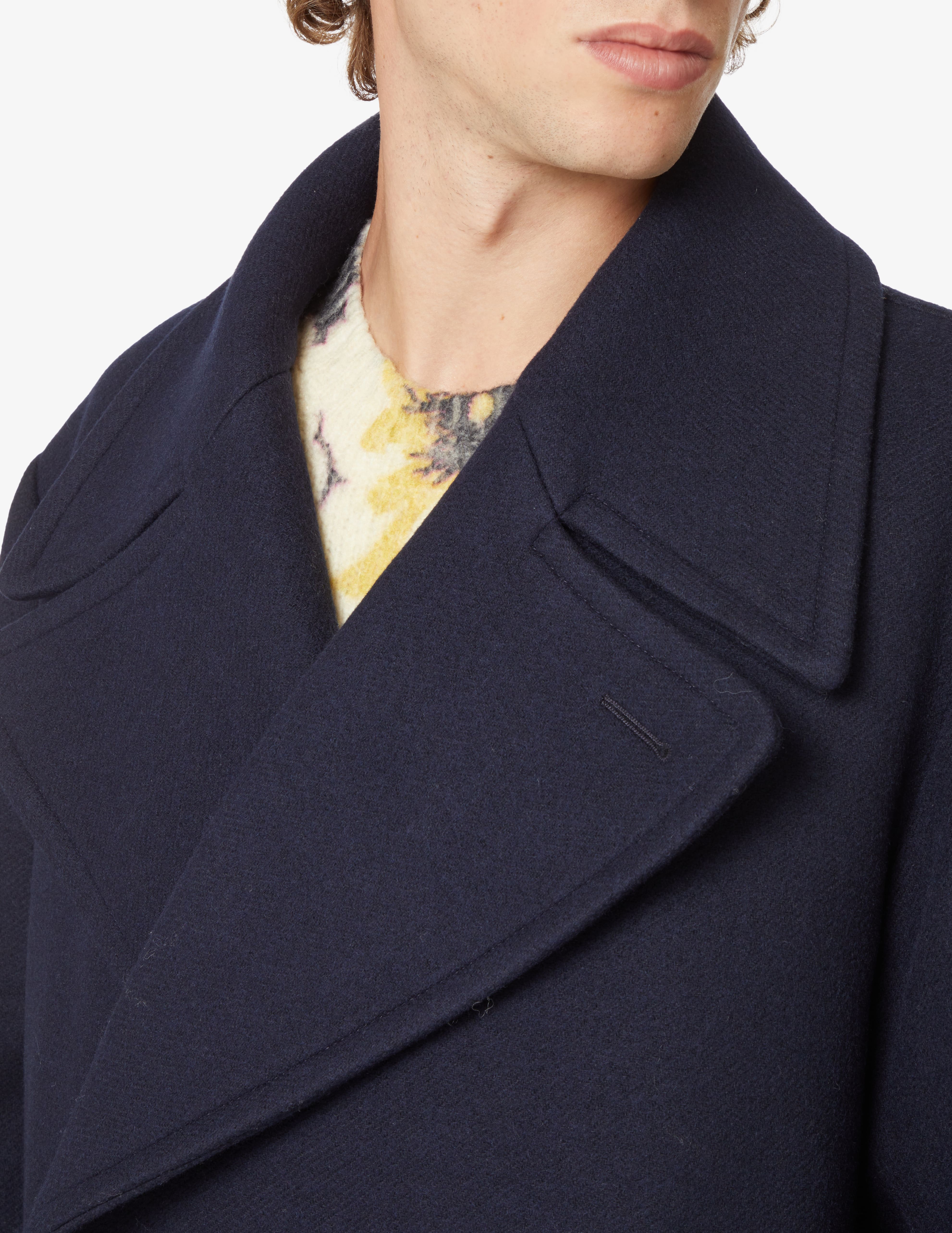 新品　DRIES VAN NOTEN RAVEN COAT Dries van Noten – Raven Coat Black