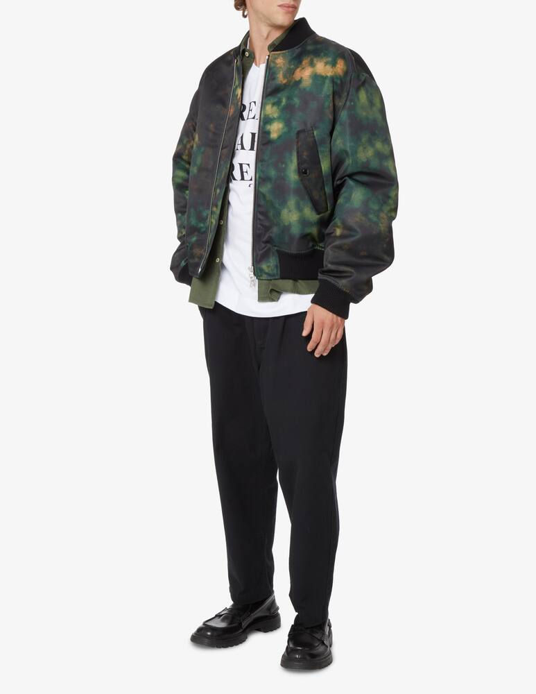 Dries Van Noten Giacca bomber tye die - Nero - immagine 2 Dries Van Noten Giacca bomber tye die - Nero - immagine 2