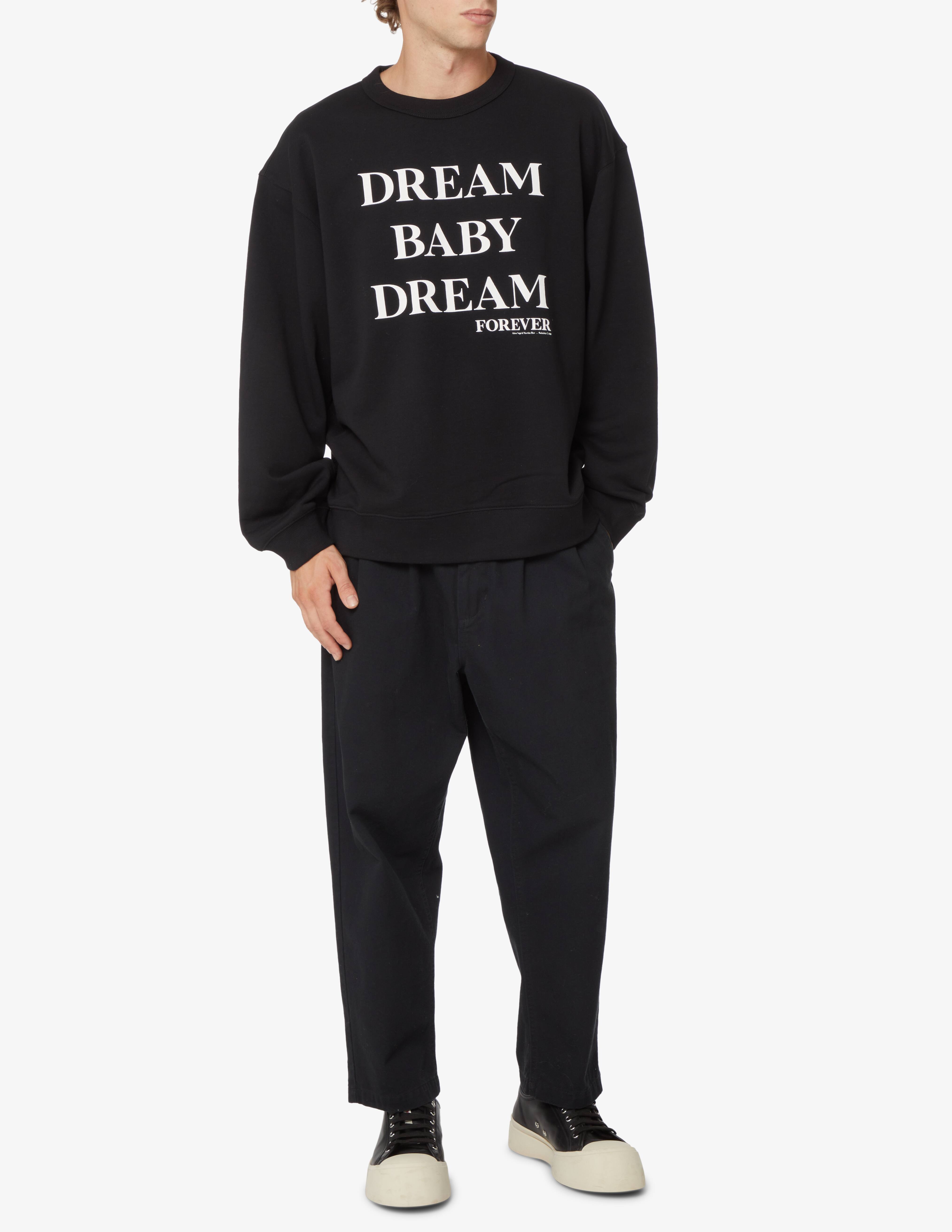 Dries Van Noten◆DREAM BABY DREAM スウェットシャツ Dries Van Noten DRIES VAN NOTEN DREAM BABY DREAM WHITE AW22