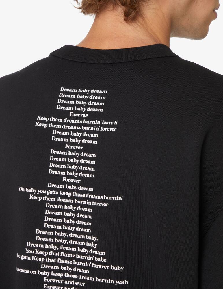 rinascente Dries Van Noten Dream baby roundneck sweatshirt - Black
