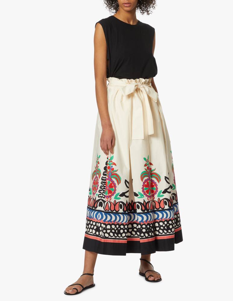 rinascente La DoubleJ Gonna lunga Sardegna in cotone