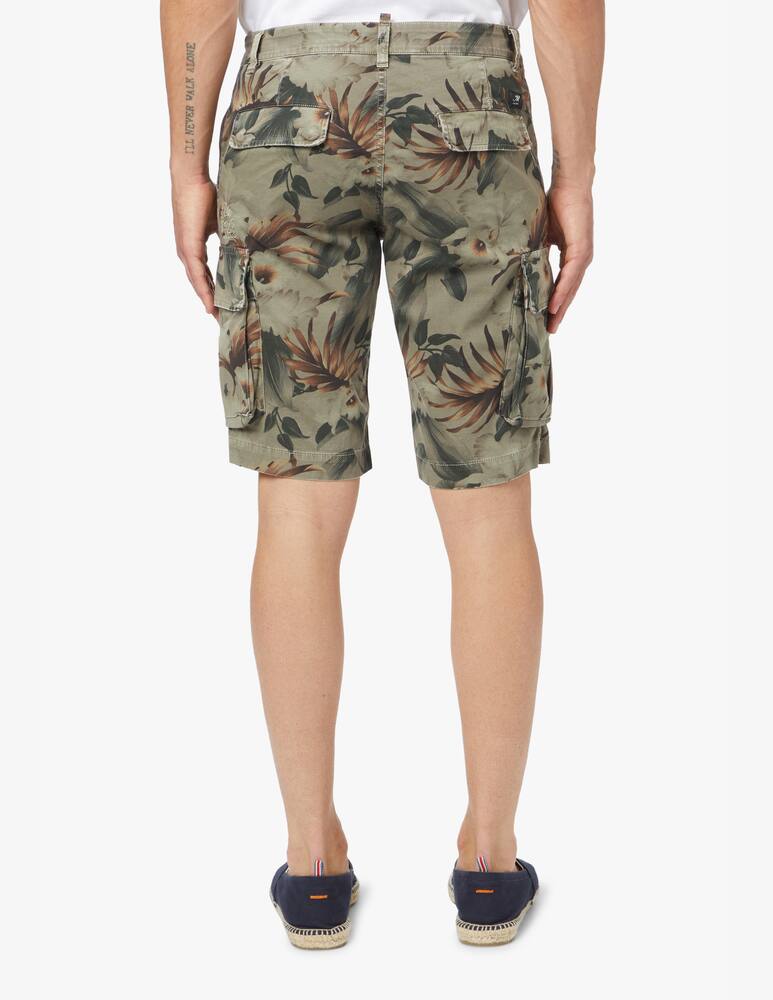 rinascente Mason's Bermuda cargo chile fiori - verde