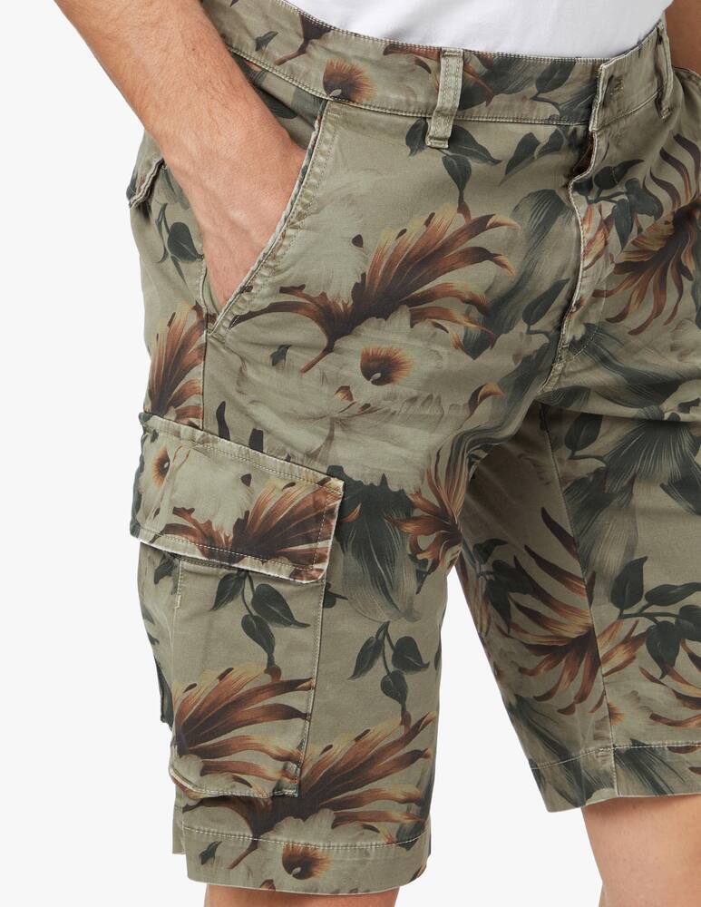 rinascente Mason's Bermuda cargo chile fiori - verde