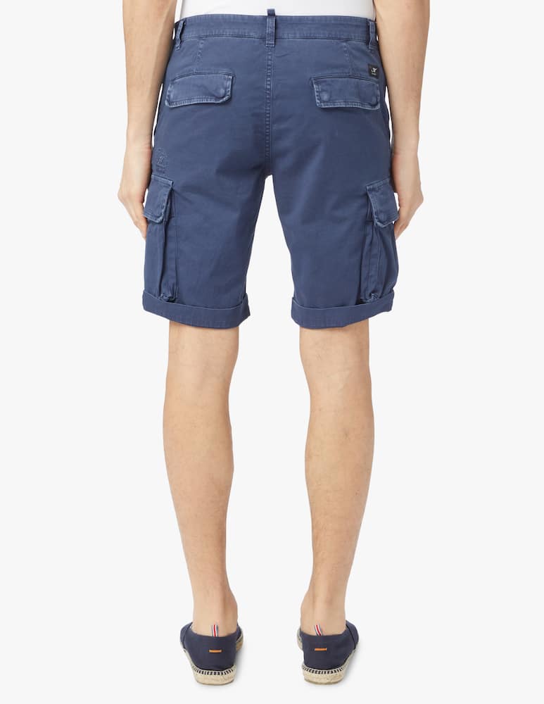 rinascente Mason's Cargo short chile satin - blue