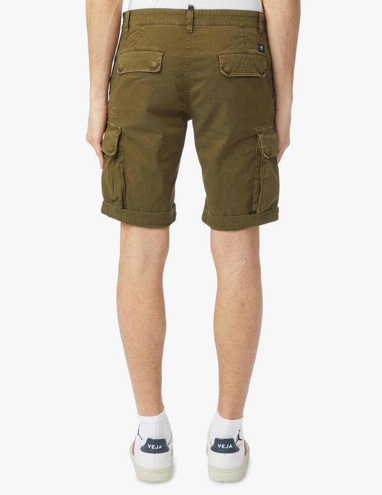 rinascente Mason's Cargo short chile satin - green