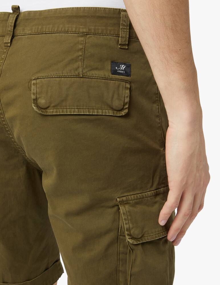 rinascente Mason's Cargo short chile satin - green