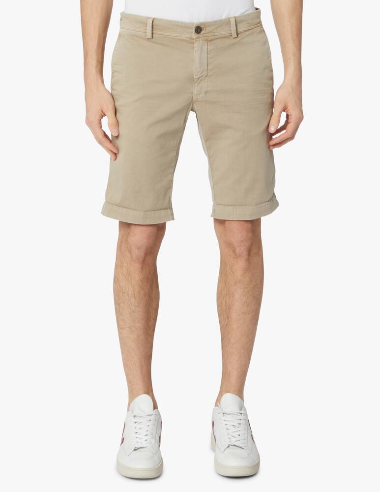 Mason's Chino short eisenhower satin - beige - picture 2 Mason's Chino short eisenhower satin - beige - picture 2