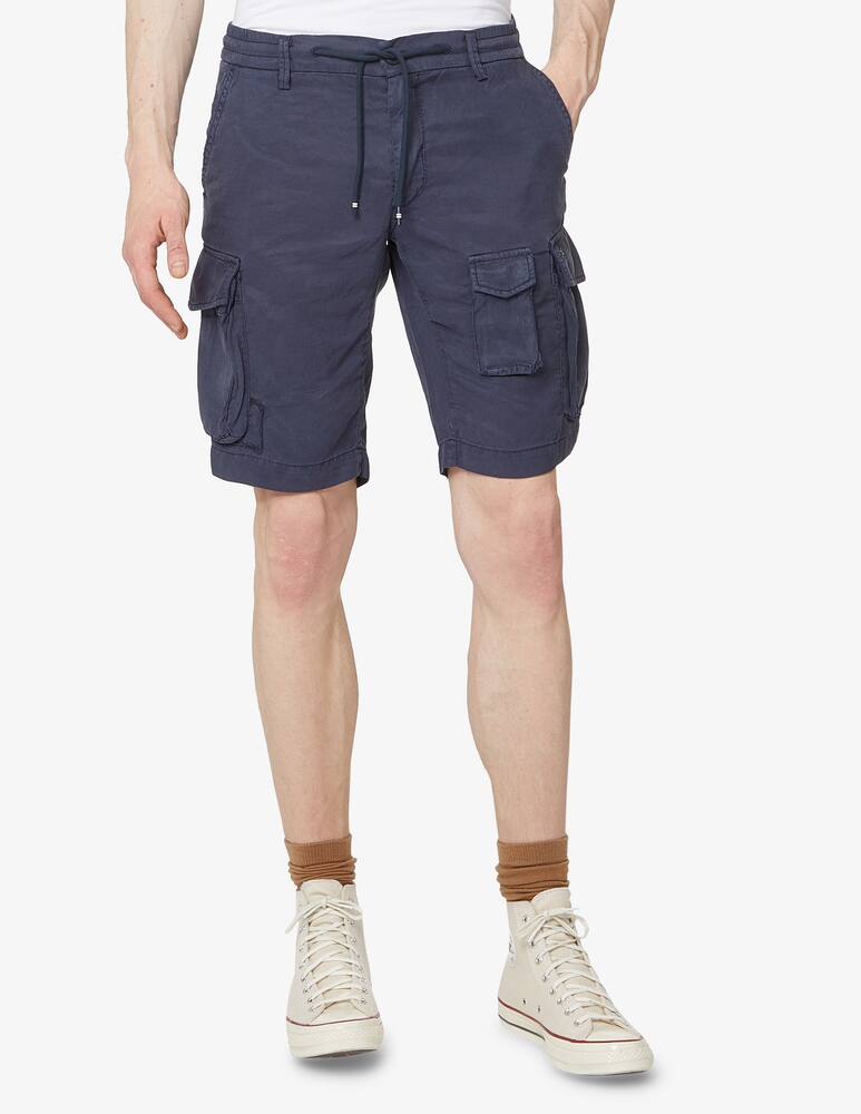 rinascente Mason's Cargo short coulisse tencel - blue