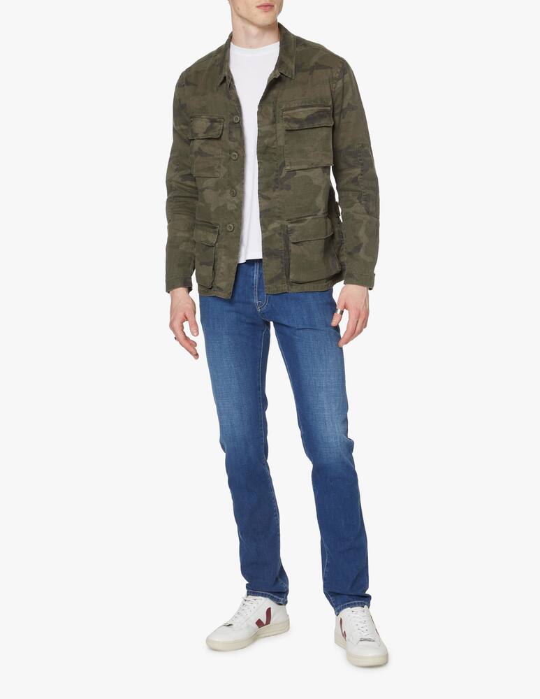 rinascente Mason's Overshirt jacket linen cotton classic camo - multi