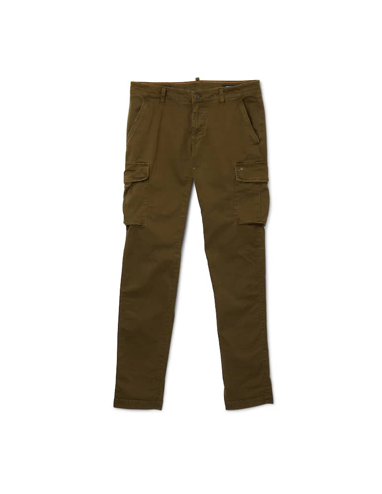 rinascente Mason's Pantalone cargo chile gabardina - verde