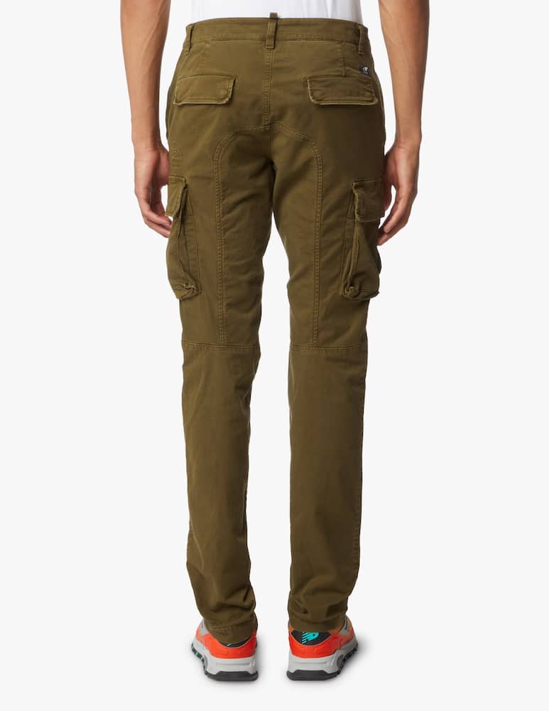 rinascente Mason's Pantalone cargo chile gabardina - verde