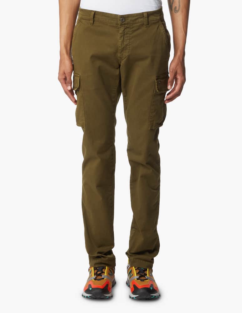 rinascente Mason's Pantalone cargo chile gabardina - verde