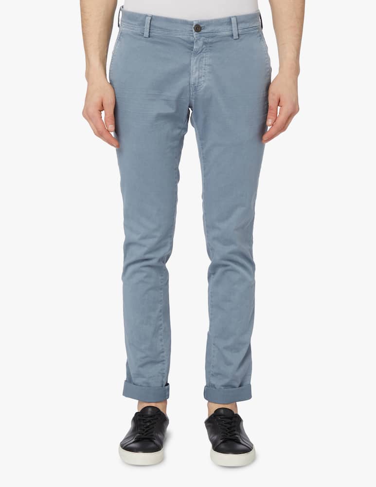 rinascente Mason's Pantalone chino eisenhower gabardina - blu