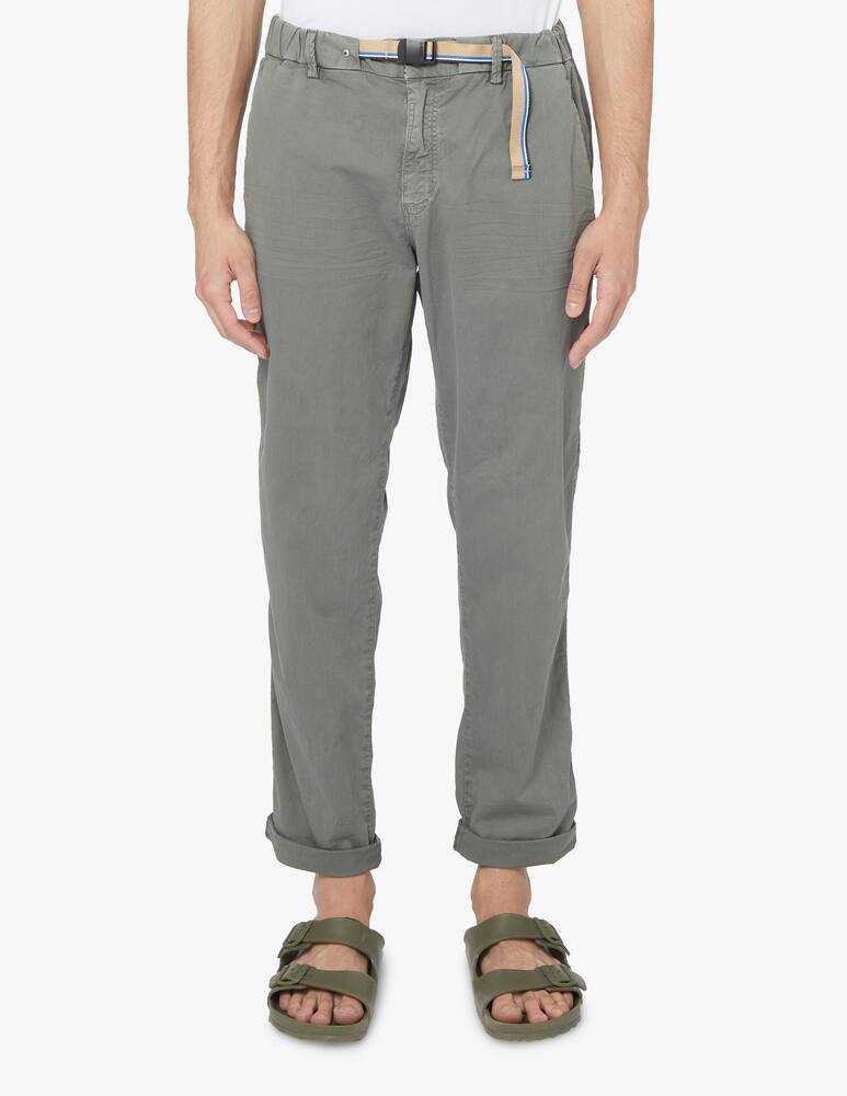Mason's Chino pants eisenhower buckle - green - picture 2 Mason's Chino pants eisenhower buckle - green - picture 2