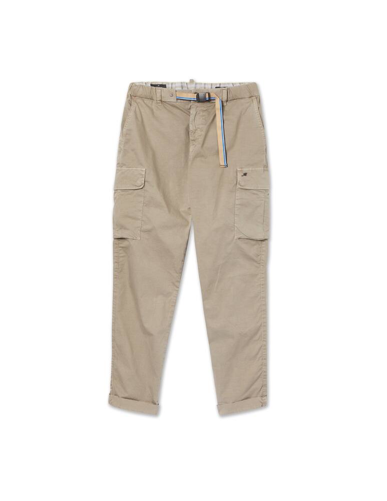 rinascente Mason's Pantalone cargo chile buckle gabardina leggera - marrone