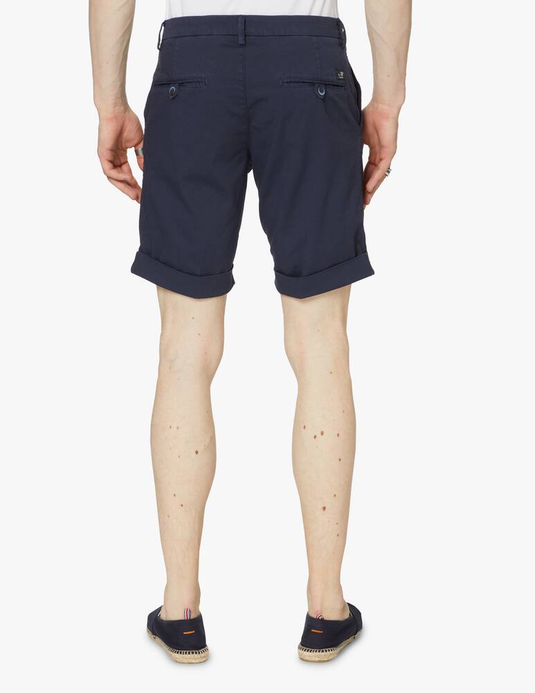 rinascente Mason's Chino short milano satin - blue