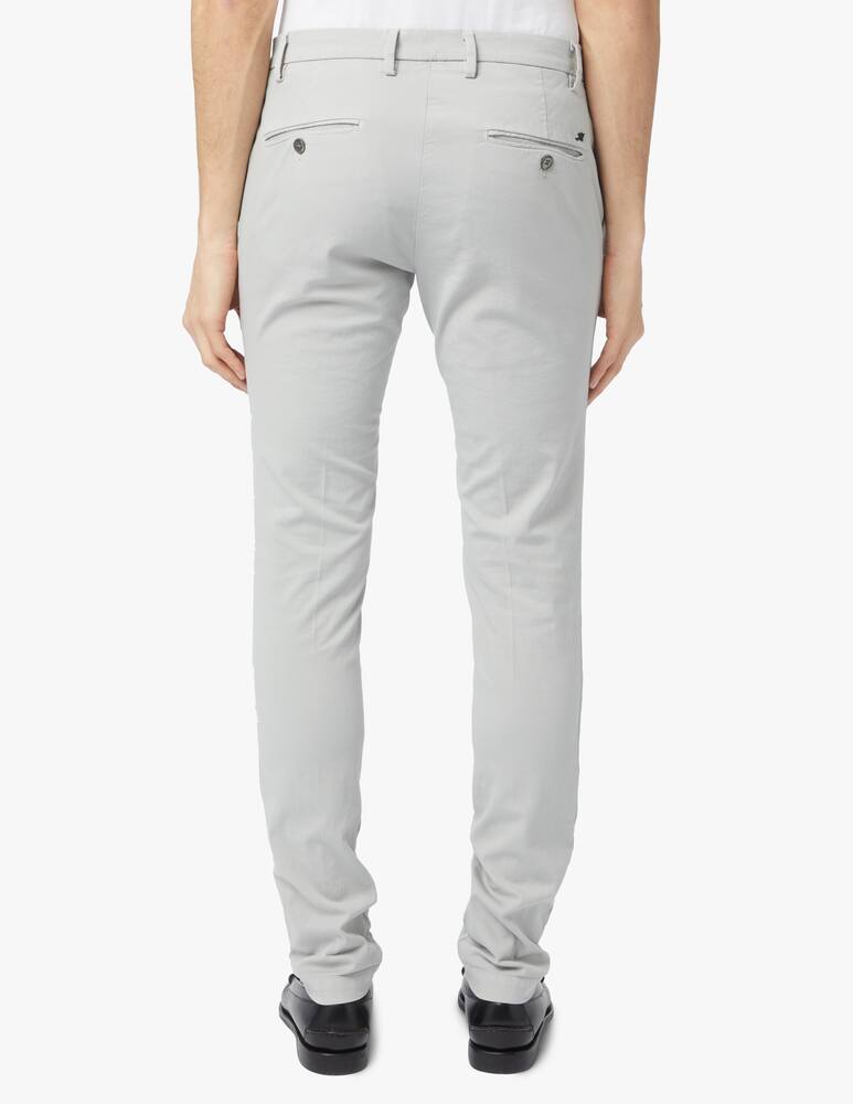 Mason's Pantalone chino milano piquet - grigio - immagine 3 Mason's Pantalone chino milano piquet - grigio - immagine 3