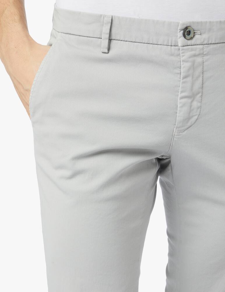 Mason's Pantalone chino milano piquet - grigio - immagine 4 Mason's Pantalone chino milano piquet - grigio - immagine 4