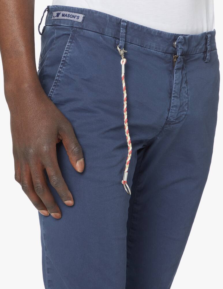 rinascente Mason's Chino pants milano micro twill - blue