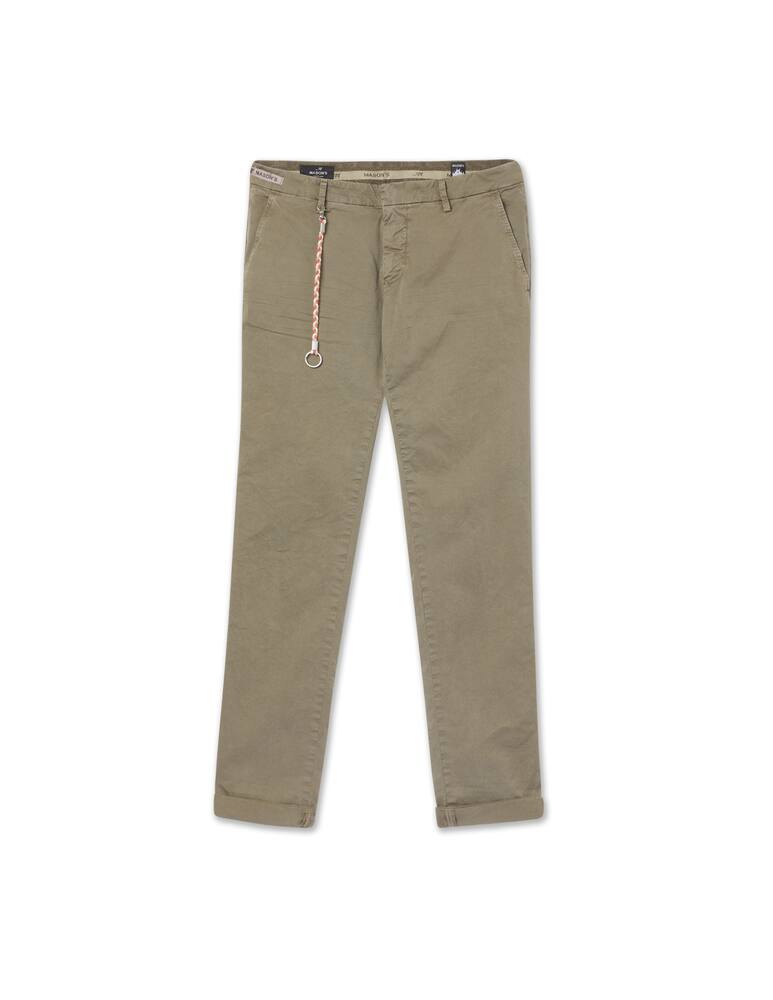 Mason's Chino pants milano micro twill - green - picture 5 Mason's Chino pants milano micro twill - green - picture 5