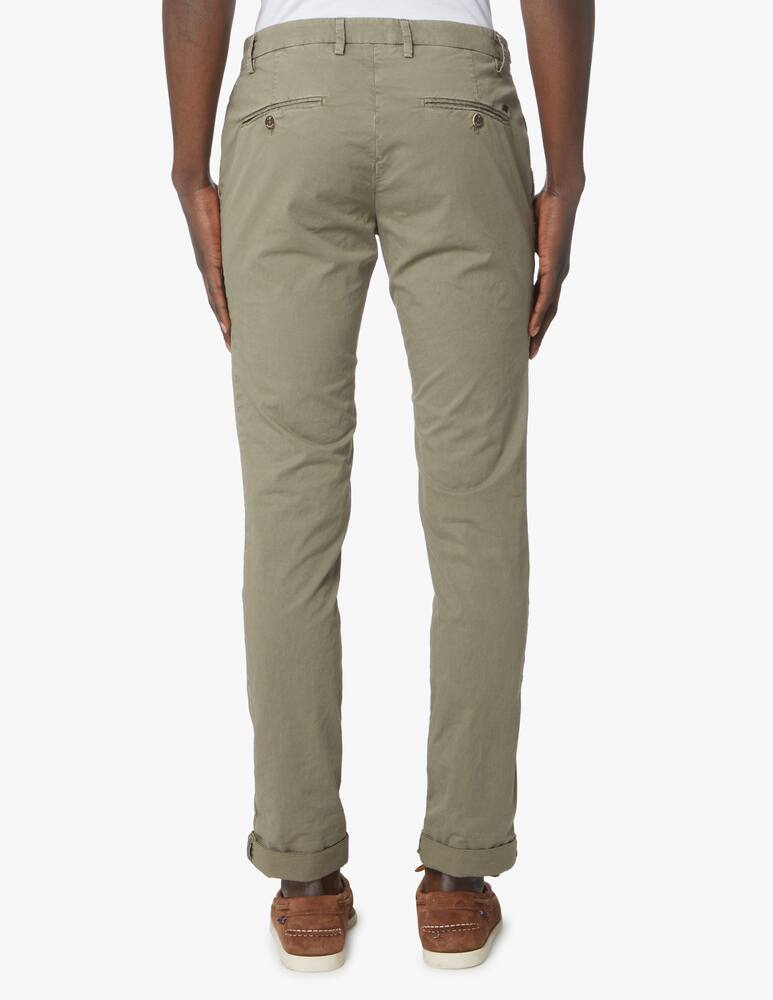 Mason's Chino pants milano micro twill - green - picture 3 Mason's Chino pants milano micro twill - green - picture 3