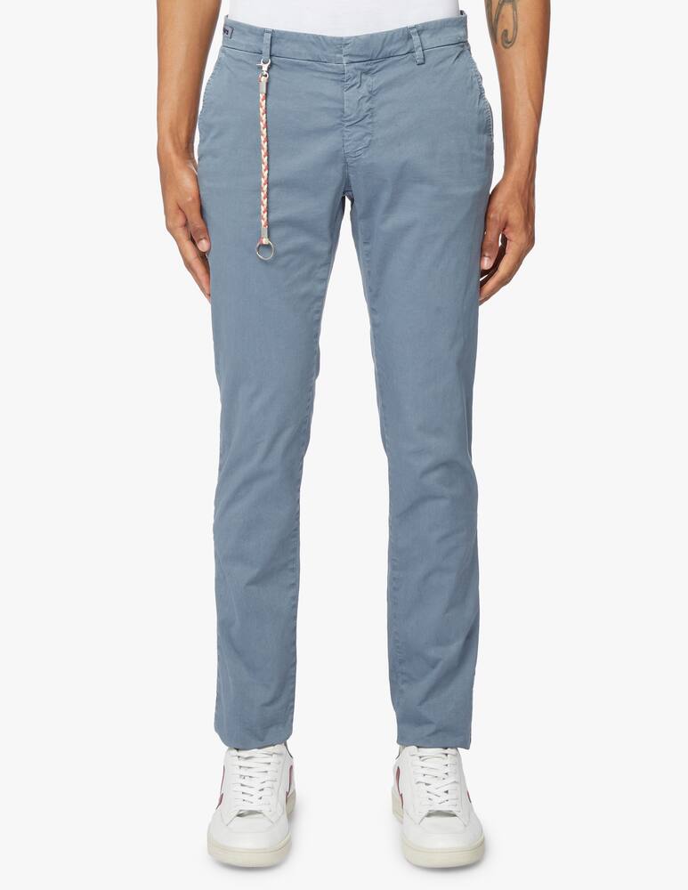 rinascente Mason's Pantalone chino milano micro twill - blu