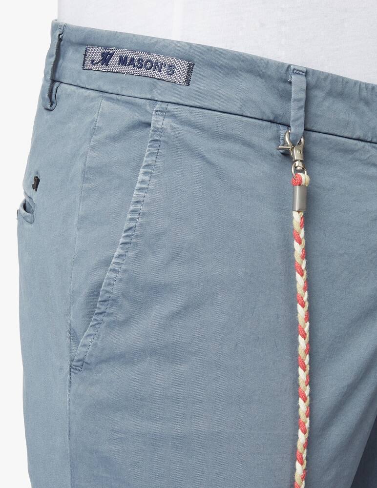 rinascente Mason's Pantalone chino milano micro twill - blu