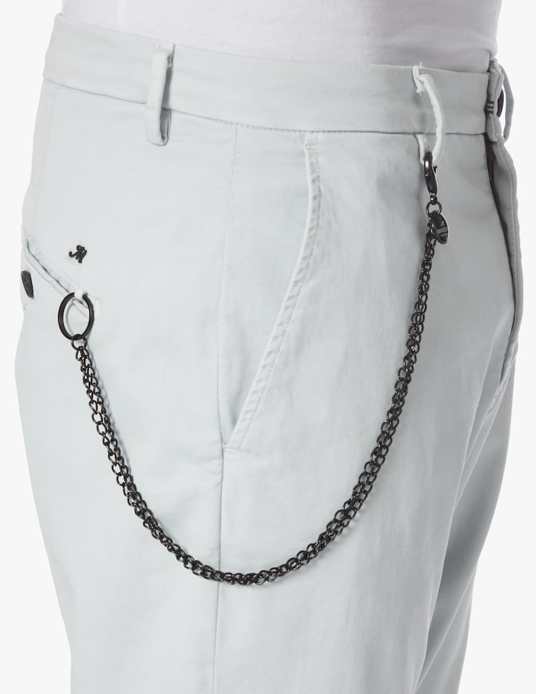 rinascente Mason's Pantalone chino osaka tencel - bianco