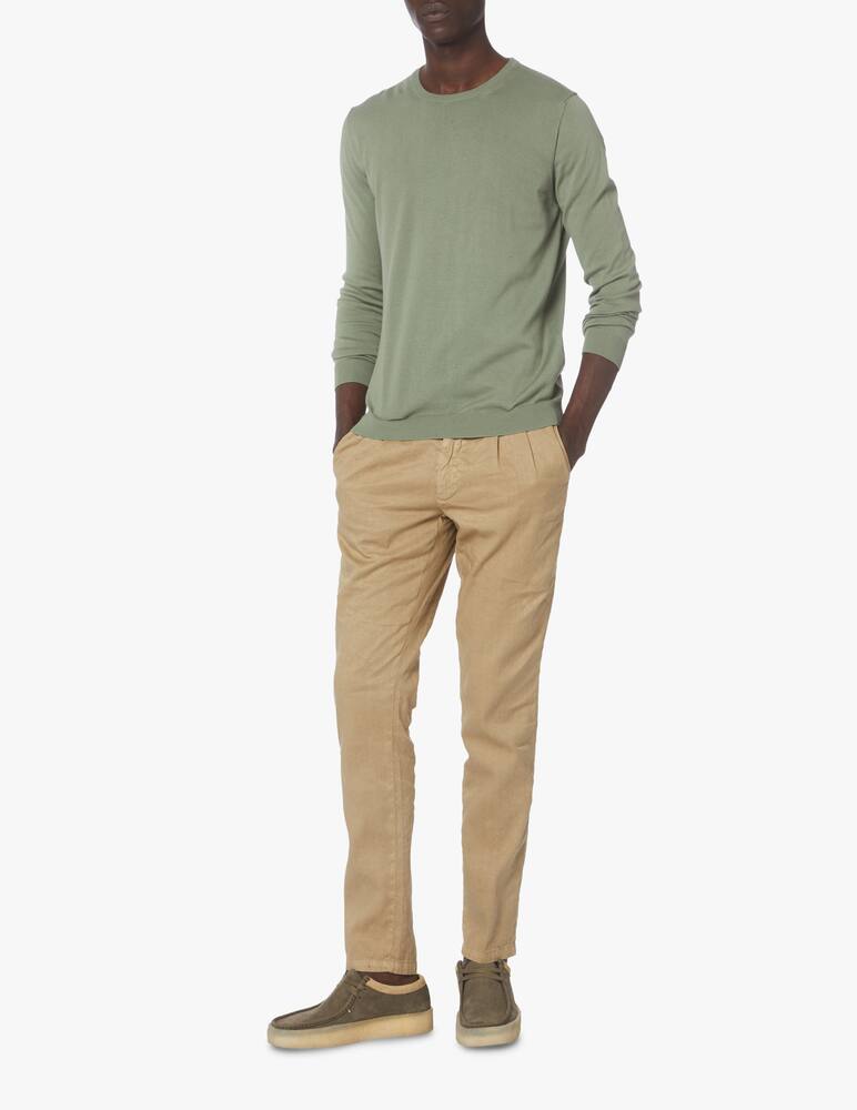 Mason's Chino pants amalfi 2p cotton linen - beige - picture 1 Mason's Chino pants amalfi 2p cotton linen - beige - picture 1