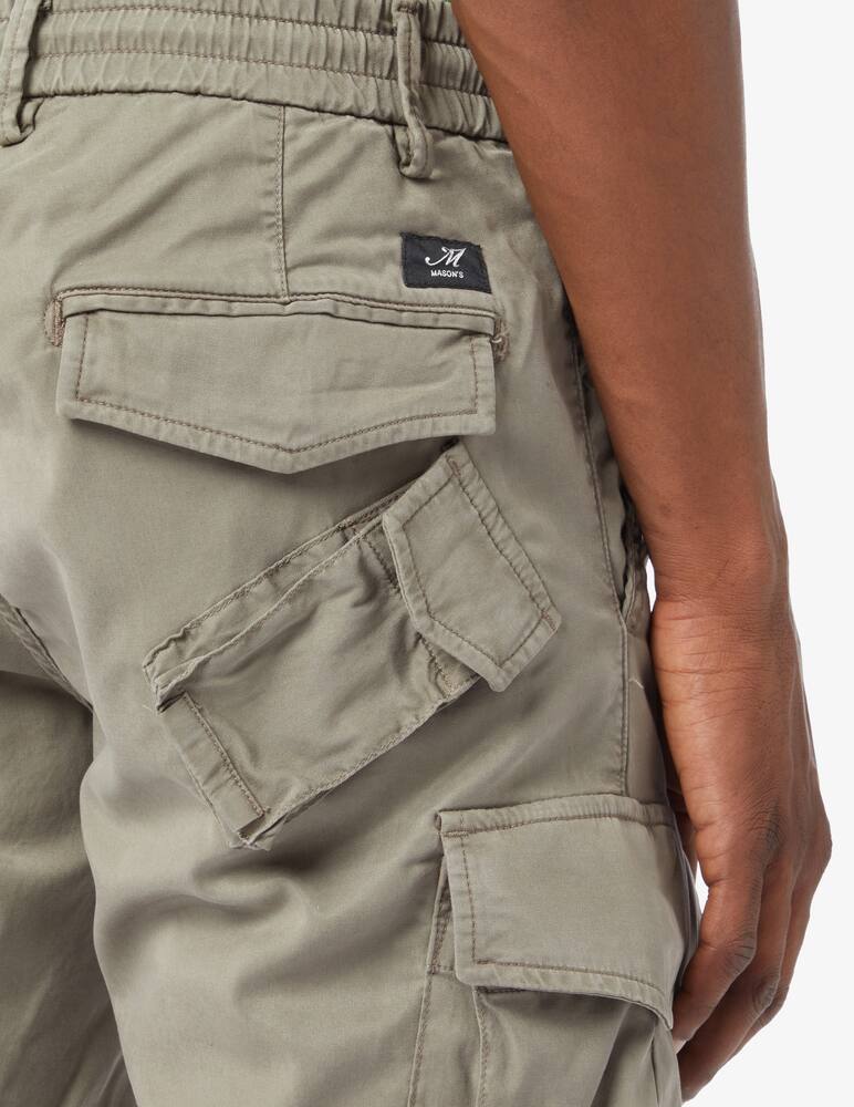 rinascente Mason's Cargo coulisse tencel shorts