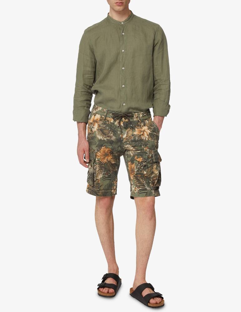 rinascente Mason's Cargo coulisse tencel flower shorts