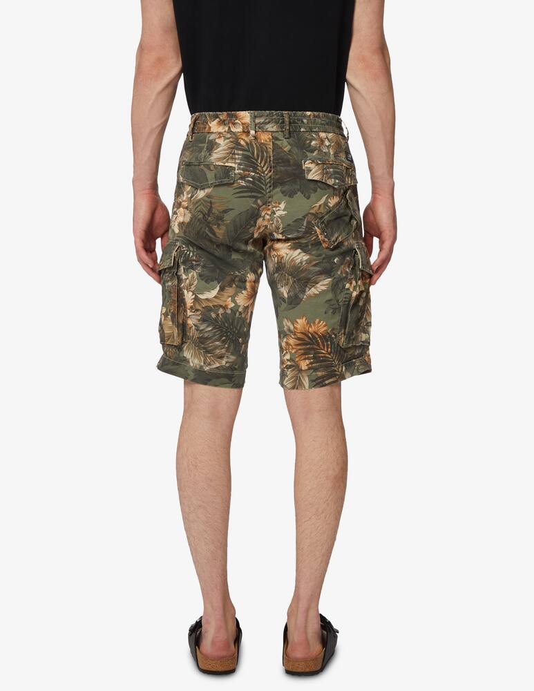 rinascente Mason's Cargo coulisse tencel flower shorts