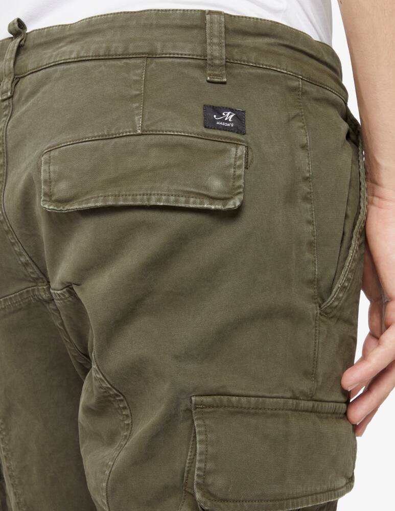 rinascente Mason's Cargo chile gabardina pant - Green