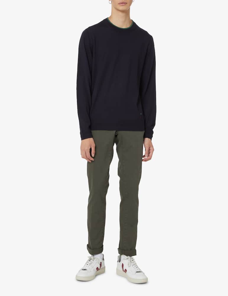 Mason's Chino milano gabardina pant - Green - picture 1 Mason's Chino milano gabardina pant - Green - picture 1